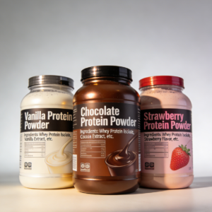 Muscle Gain Whey Isolate Protein Powder - 1kg (3 Flavors Available)